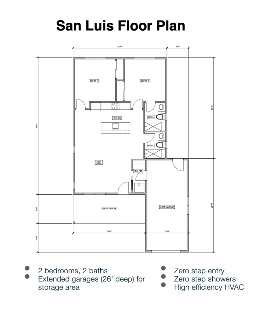 San Luis Floor Plan