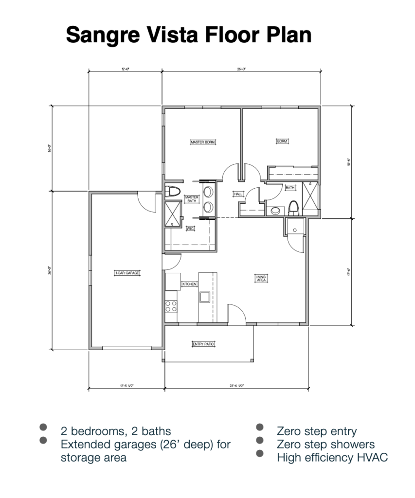 Sangre Vista Floor Plan